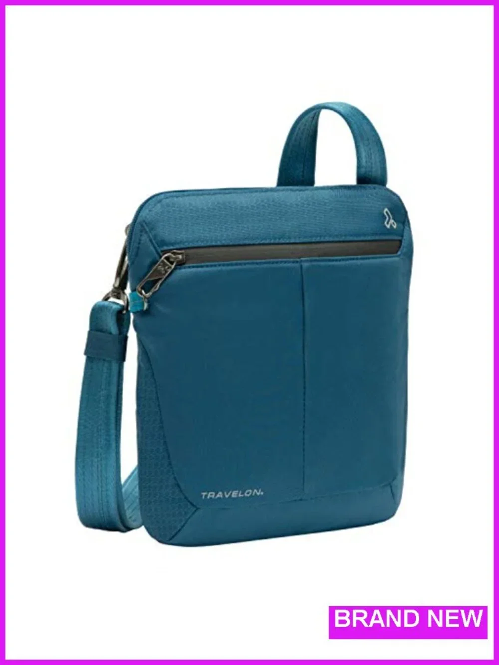 Anti-Theft Crossbody Bag RFID Blocking Travel Purse with Organizer Adjustable
